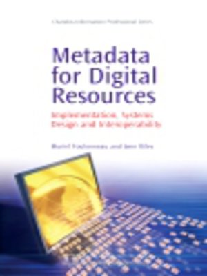 cover image of Metadata for Digital Resources